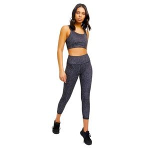 Anthropologie x AllFenix Dalmatian Dot Athletic Set